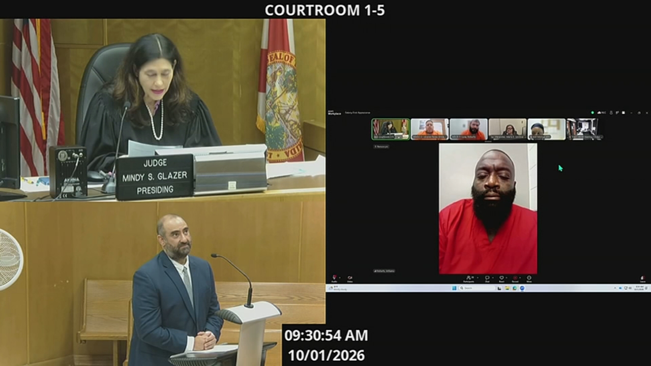 Prosecutors drop felony charge against rapper Rick Ross in domestic violence case
— 6ABC Action News (Philadelphia)